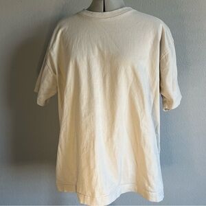 Men’s Cotton-On Beige Heavy Weight T-Shirt
